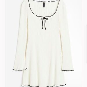 Long sleeve mini dress